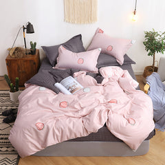 cotton bed set - Mubimart -  