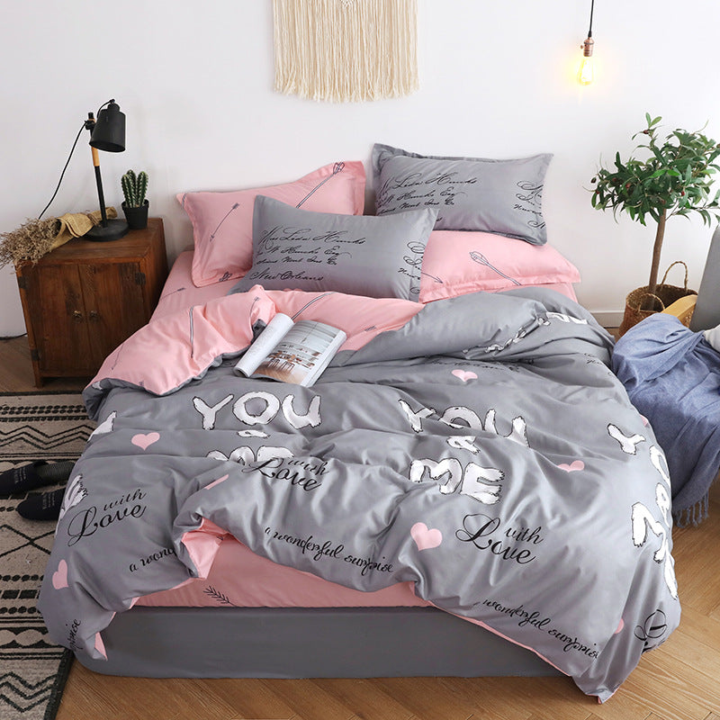 cotton bed set - Mubimart -  