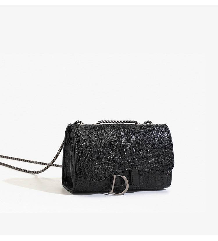 Trendy Crossbody Chain Small Square Bag For Women - Mubimart