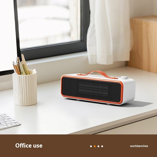 Home Office Learning Small Desktop Warm Air Blower Quick Heating Heater