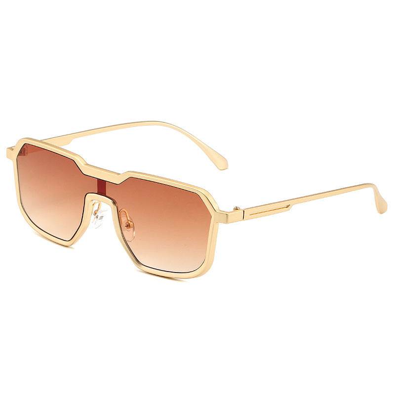 Punk Metal Sunglasses For Men - Mubimart