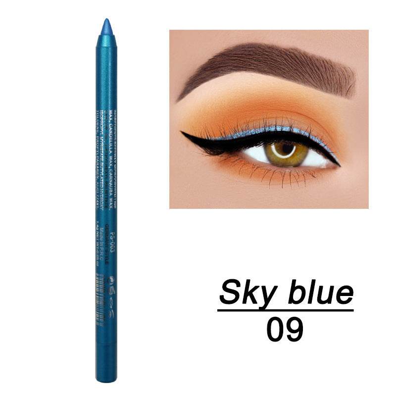 Eyeliner Dual Use Gel Eyeliner Pen For Long Lasting Waterproof And Sweat Proof - Mubimart