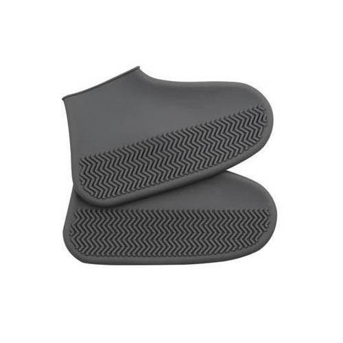 Men and women hiking slip wearable easy to carry silicone rain boots - Mubimart