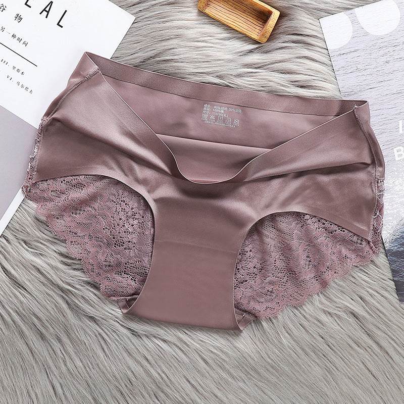 Lace Briefs Summer Air-Permeable Hip-Lifting Briefs Women - Mubimart