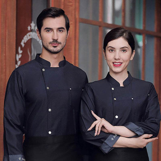 Chef Work Clothes Men And Women After Clothes Catering - Mubimart