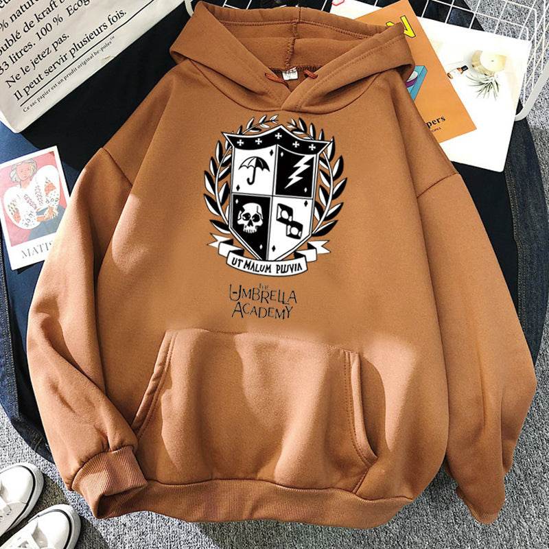 Umbrella College Hoodie Sweatshirt Youth Sweatshirt - Mubimart