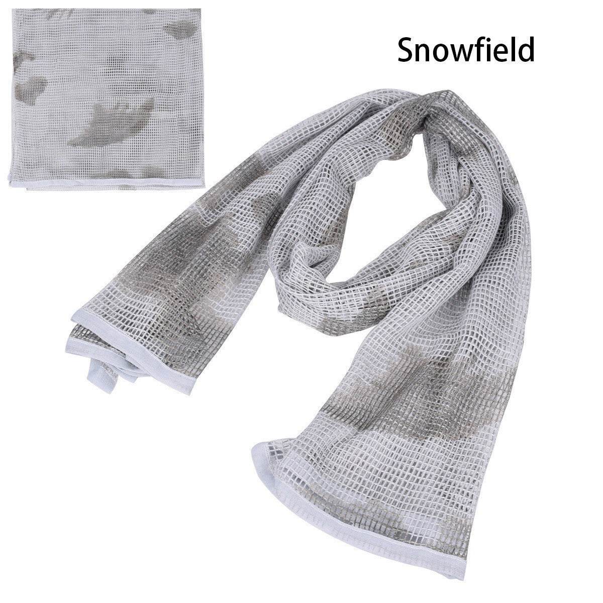 Breathable camouflage outdoor men's and women's scarves - Mubimart