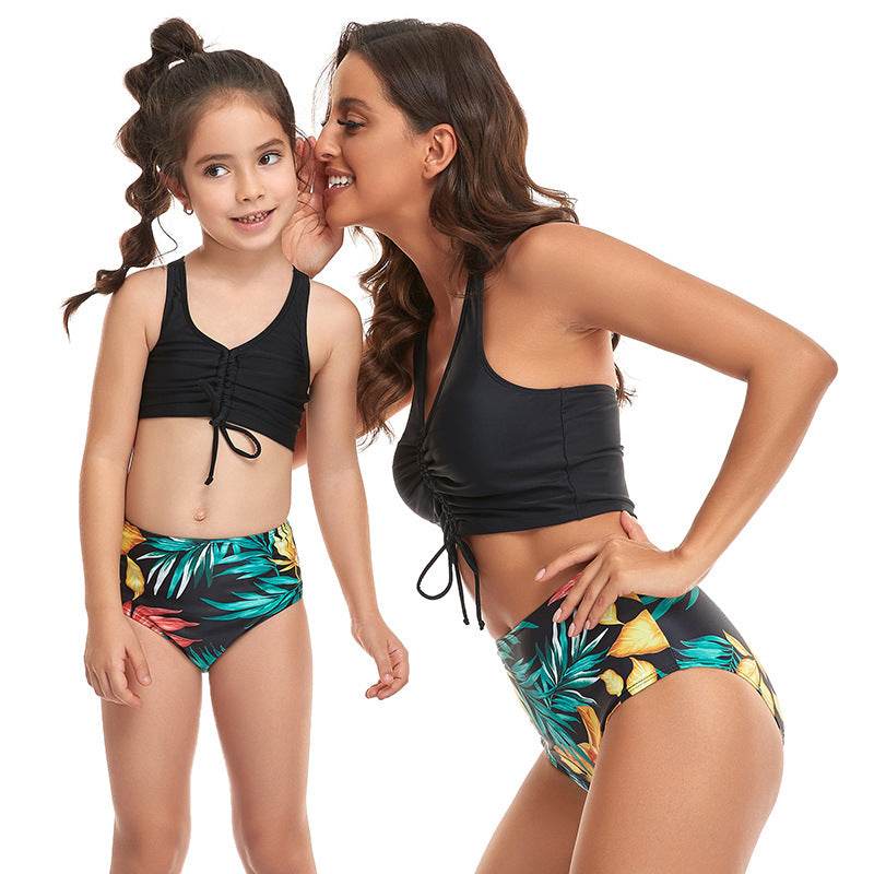 Bikini European And American Parent-child Split Swimsuit - Mubimart