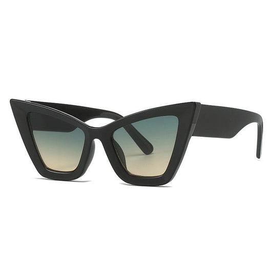 Cat-eye Sunglasses Retro Modern Trend European And American Street Patting Glasses - Mubimart