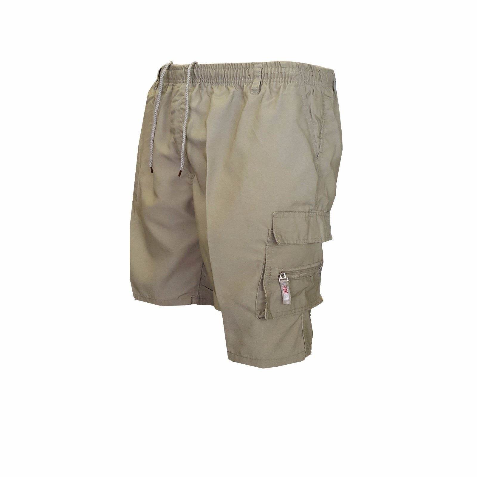 Men's Thin Multi-pocket Cargo Shorts Sports Shorts - Mubimart