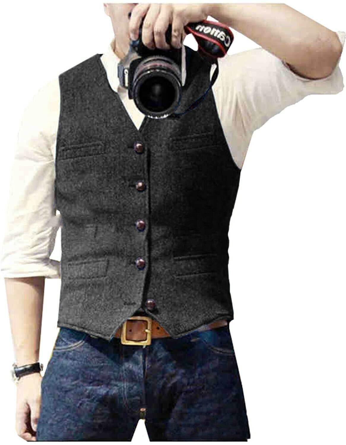 Suit Vest Best Man Wedding - Mubimart