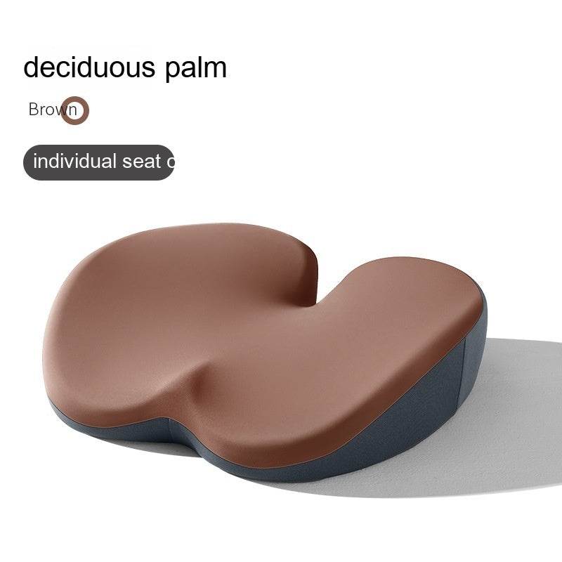 Car Heightening Cushion Backrest Lumber Pad Single Main Driving Thickened Cushion Driving Seat Short Four Seasons Universal - Mubimart