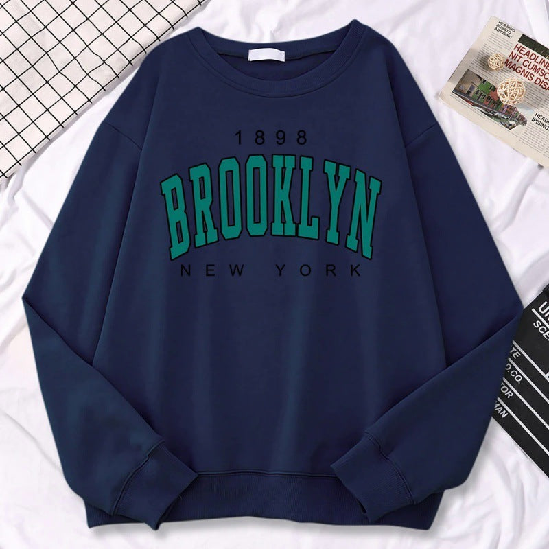 Autumn Kawaii Womens Sweatshirts 1898 Brooklyn - Mubimart -  