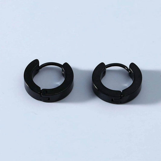 Geometric Circle Earrings For Men - Mubimart
