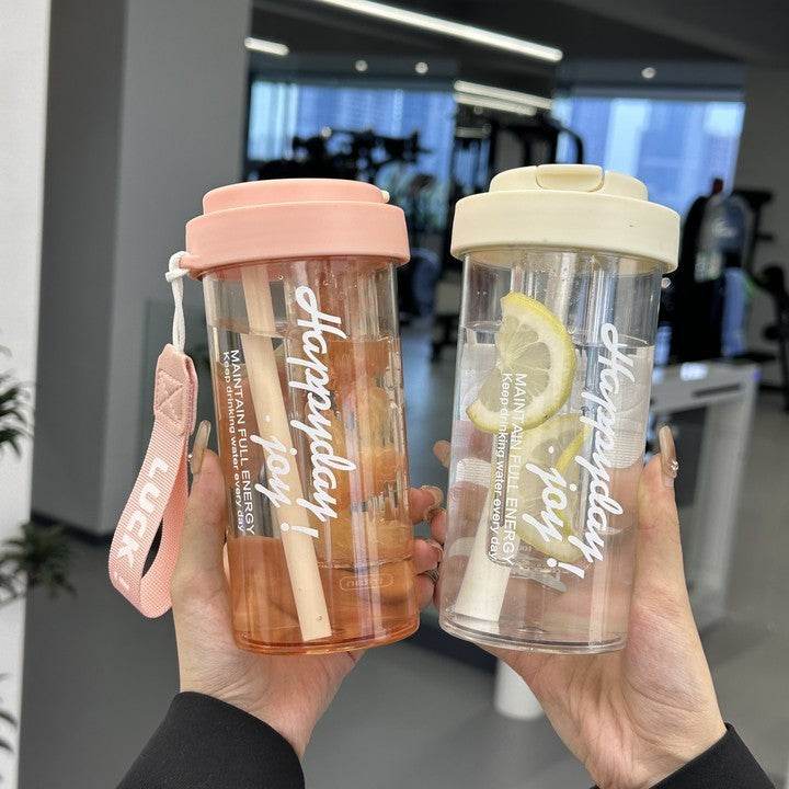 Plastic Water Cup Scented Tritan High Temperature Resistant Large Capacity Cup - Mubimart