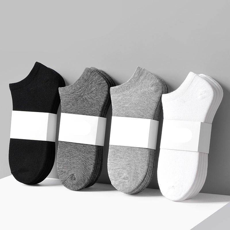 Male Socks Deodorant And Sweat-absorbing Short Low-top - Mubimart
