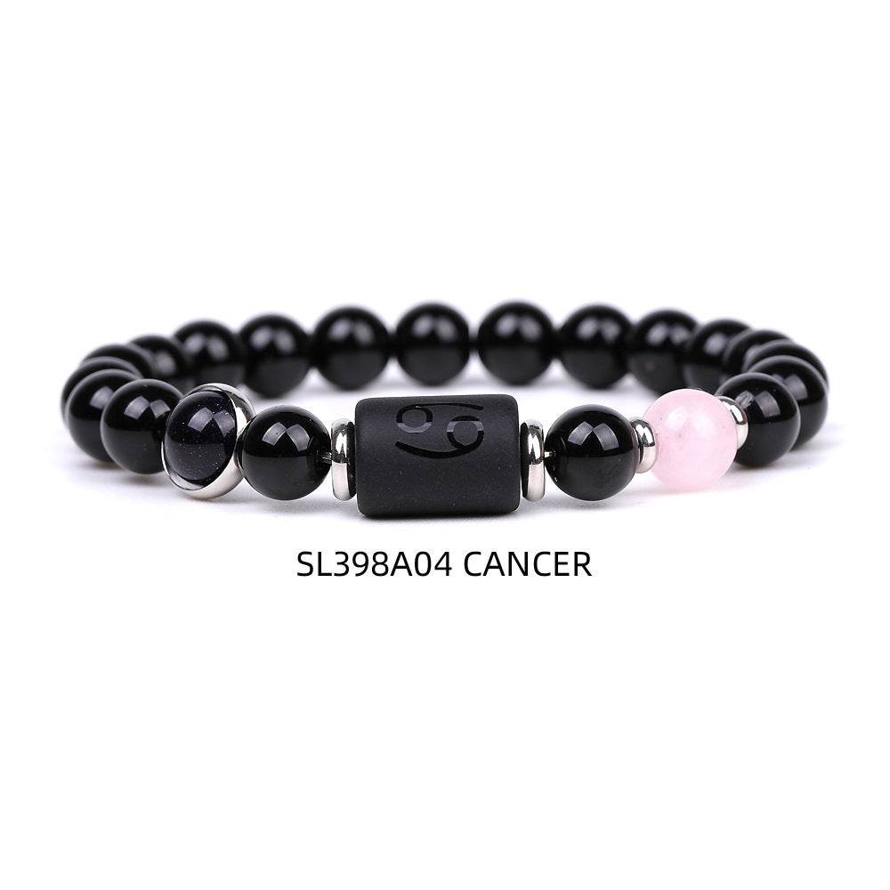 Fashion Twelve Constellations Bracelets Men - Mubimart