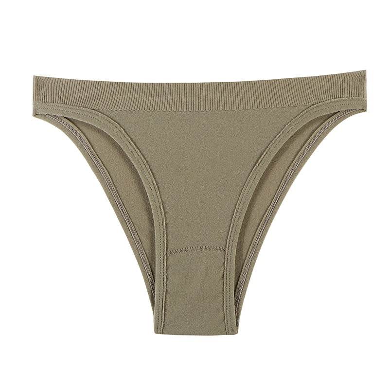Women Panties Seamless Briefs Female Underwear Low Rise Unde - Mubimart