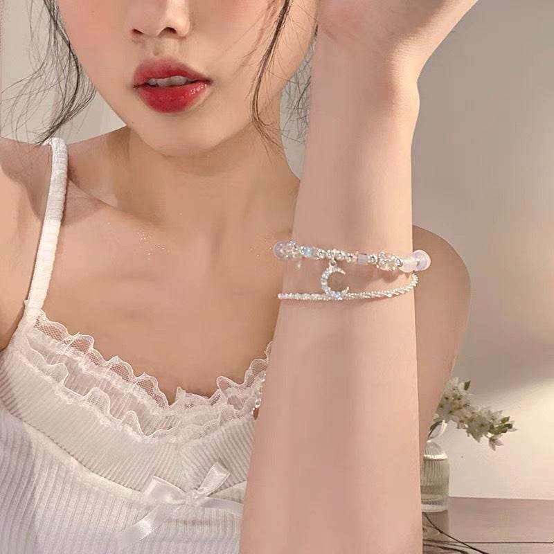 Sailor Moon Beaded Bracelet For Women Summer - Mubimart