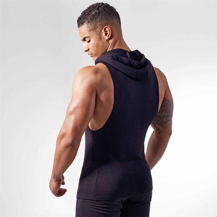 Men's Fashionable Cotton Stretch Sports Undershirt - Mubimart