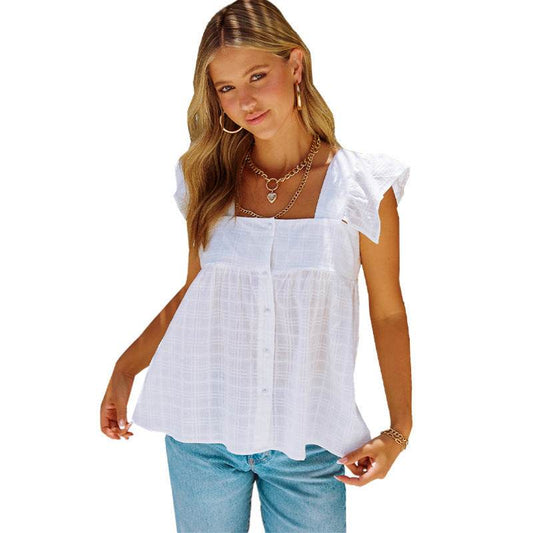 Chiffon Blouses For Women Fashion Temperament - Mubimart