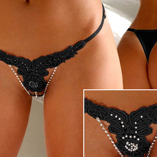 European And American Diamond Thong - Mubimart