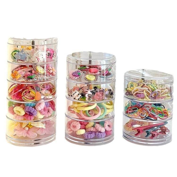 Children's Hair Accessory Organizer Multi-layer - Mubimart