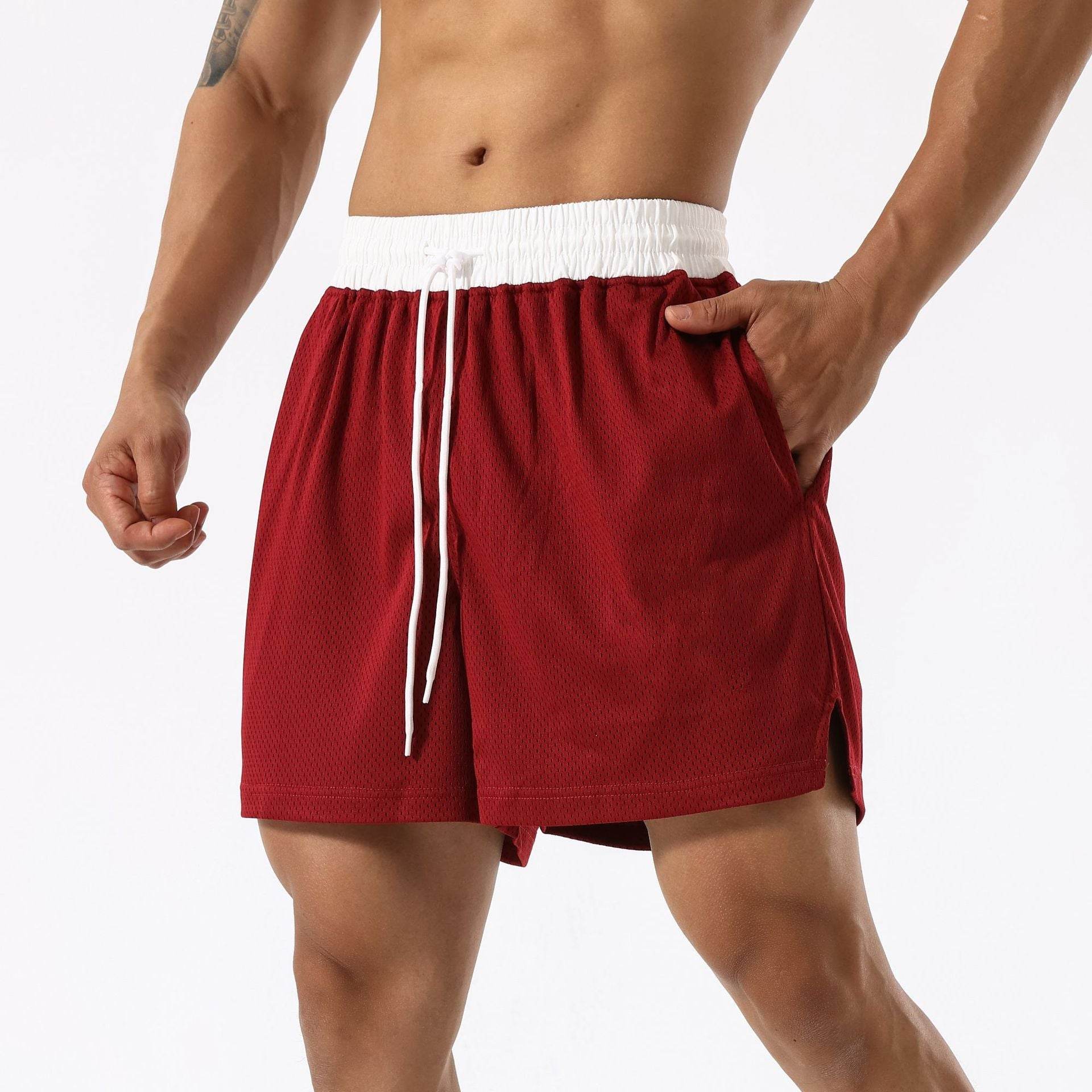 Quick-drying Breathable Pants Muscle Workout Shorts - Mubimart
