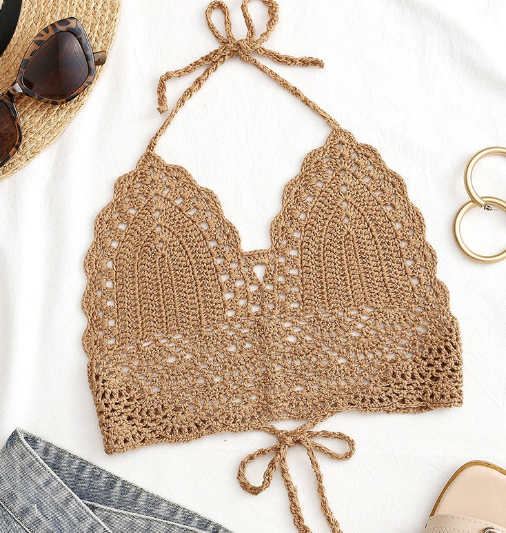 Hand crocheted bikini - Mubimart -  