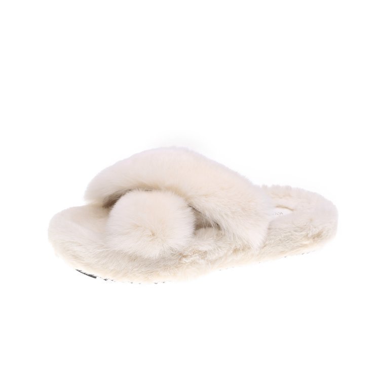 Women Wear Thick Soled Cotton Slippers - Mubimart -  