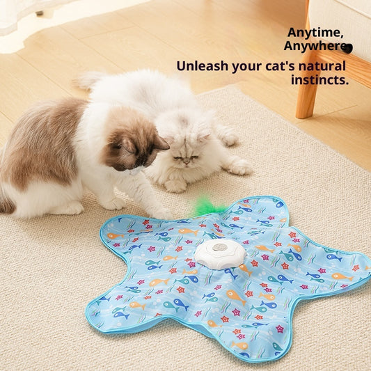 Cat Toy Smart Cat Hunting Cover Electric Relieving Stuffy
