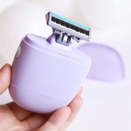Rasoir manuel pour femmes avec poils sur les jambes