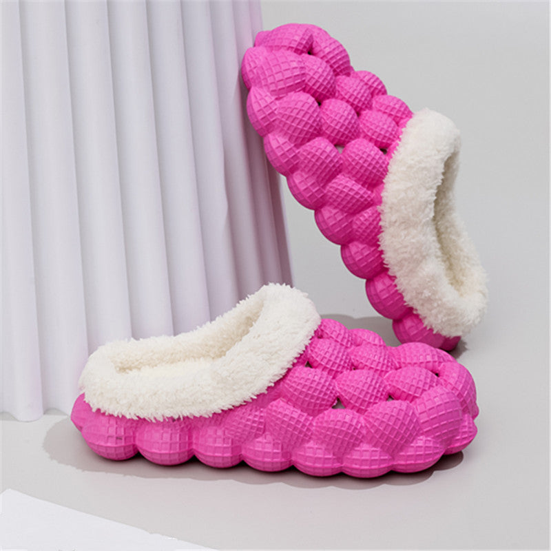 New Winter Anti-skid Cotton Slipper Indoor For Women - Mubimart -  