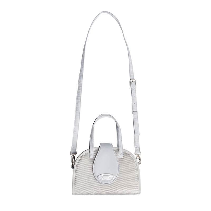 Women's Dynamic Geometric Half Round Satchel - Mubimart