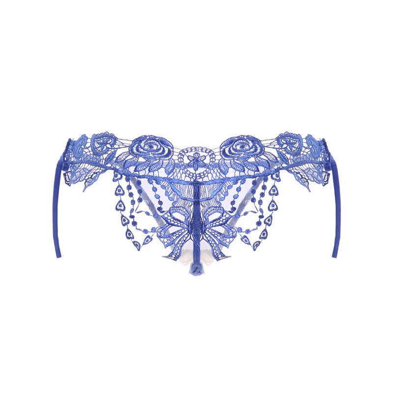 Erotic Lingerie Sexy Transparent Lace Large Size Panties - Mubimart -  