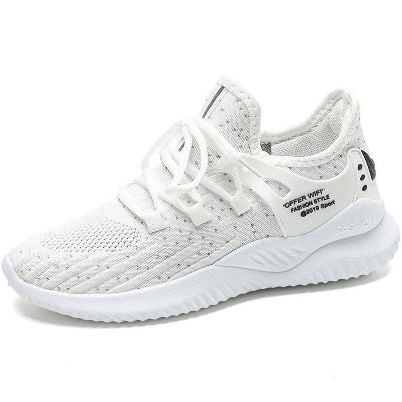 Breathable Casual Shoes Women All-match Korean Running Shoes - Mubimart