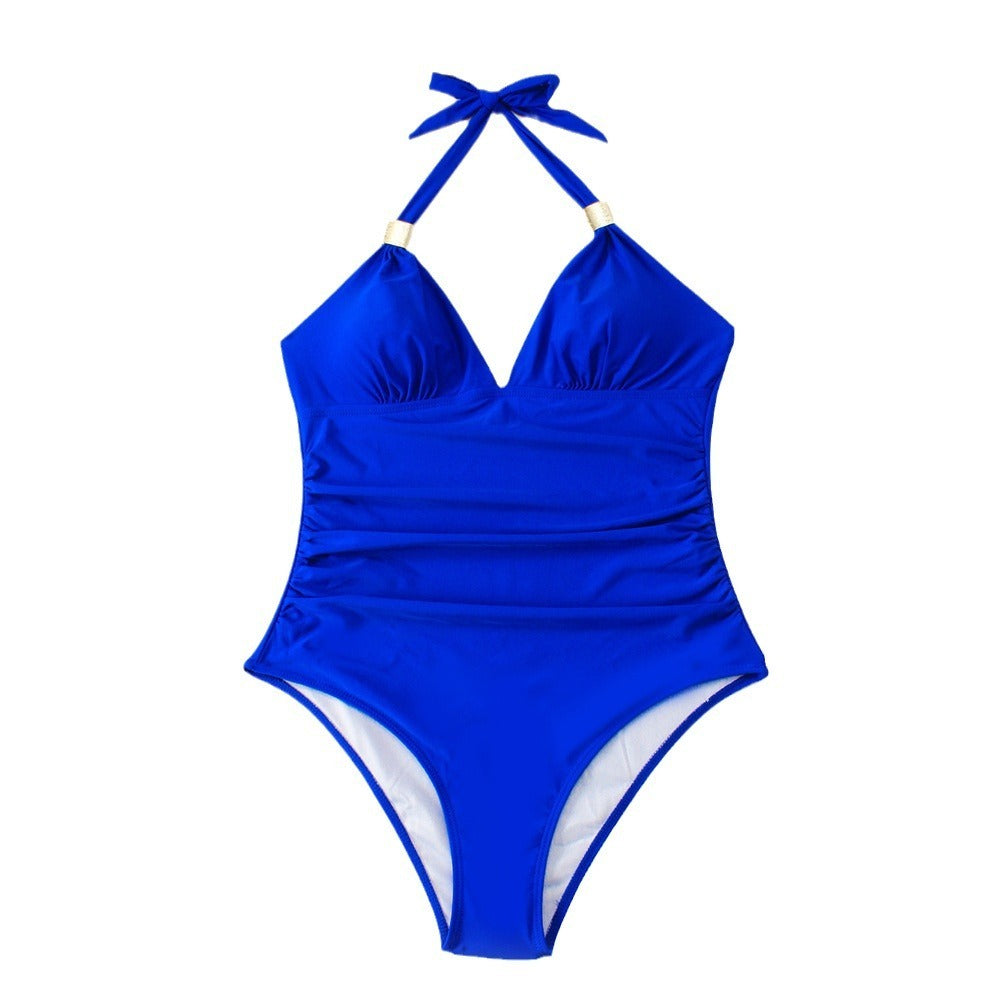 Women's Fashion Casual Conservatively Thin Quick-drying Swimwear - Mubimart -  