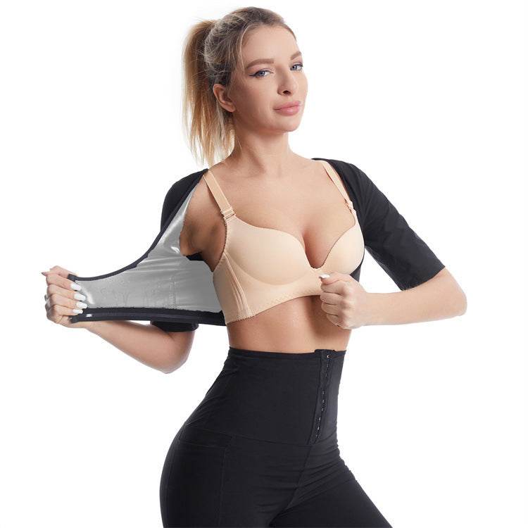 Women's Short Sleeve Vest Shapewear - Mubimart