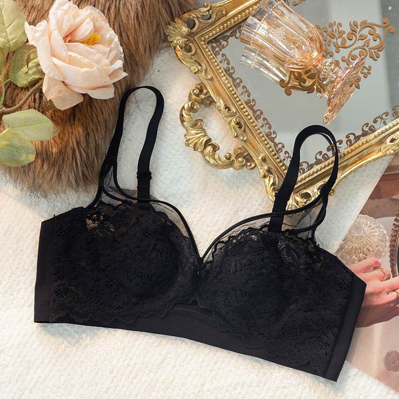 Women's Lace Wireless Seamless Underwear Bra - Mubimart