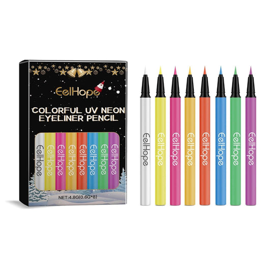 Christmas Neon UV Liquid Eyeliner - Mubimart