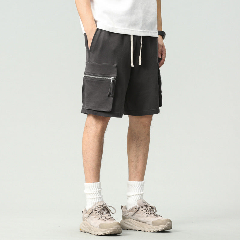 Fashion Mechanical Style Cargo Shorts Men