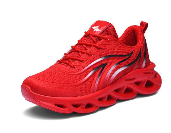 Mens Korean Style Trendy Sports Shoes Casual Running Shoes - Mubimart