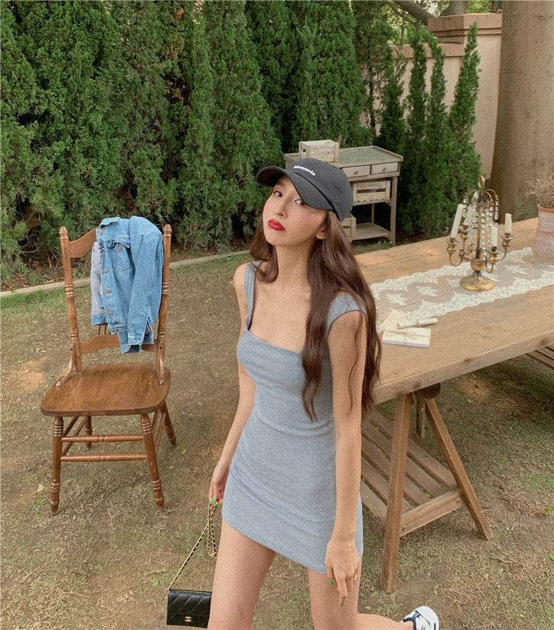 Summer Temperament Camisole Dress Women - Mubimart