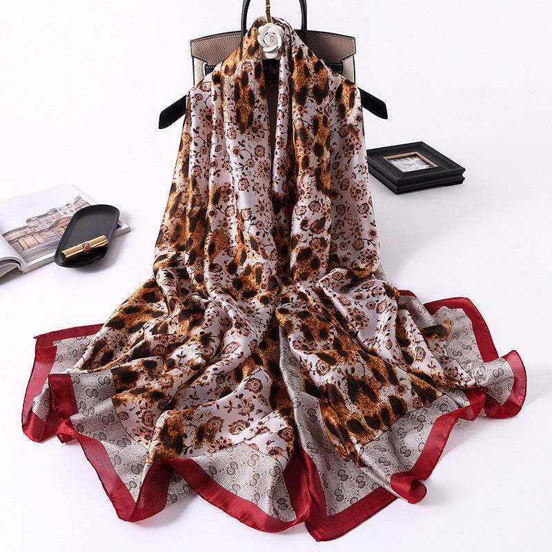 New Korean Style Air Conditioning Shawl Female Shawl Shawl Beach Towel - Mubimart
