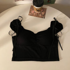 Bra Tops For Women With Bra Pads And Tank Tops - Mubimart -  