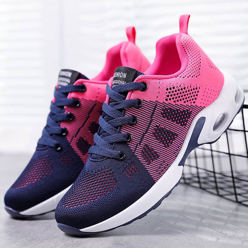 Plus Size Running Air Cushion Casual Sneaker Women - Mubimart