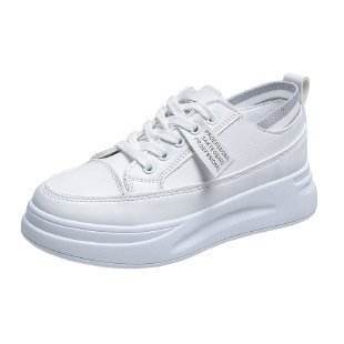 Fashion Sports High Casual Shoes White Shoes Women - Mubimart