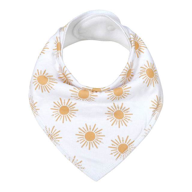 Baby Handkerchief Bib Newborn Feeding Saliva Bib - Mubimart