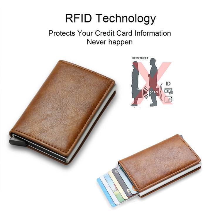 Locator Card Credit Card Holder Wallet - Mubimart