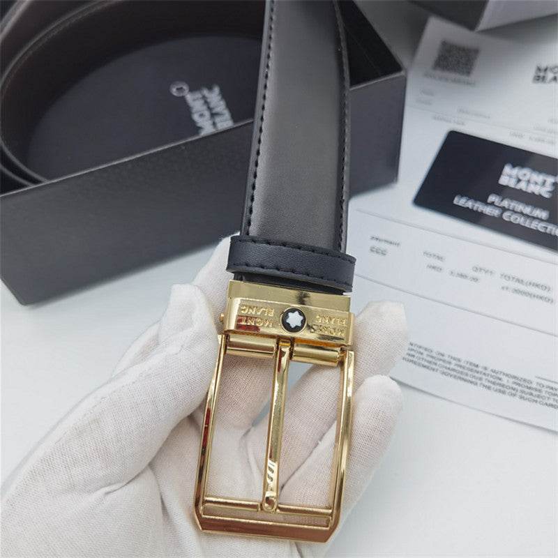 Six Pointed Star Pants Belt Youth Casual Fashion Mens Belt - Mubimart